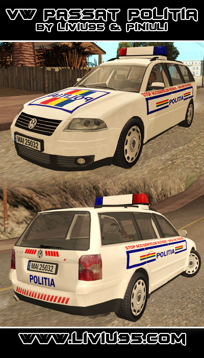 VW Passat Politia Romana